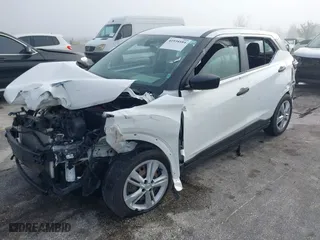 2022 Nissan Kicks S with VIN 3N1CP5BV7NL487855, listed as a IAAI auction lot 41934184 with 88,644 mi miles. Bid and sale history available at carsss.com. Image 2.