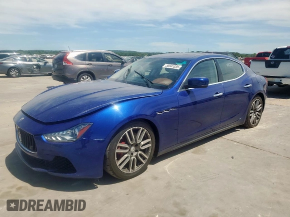 2015 Maserati Ghibli S Q4 z VIN ZAM57RTA5F1149402, wystawiony jako Copart lot #58041035 z przebiegiem 105 319 mil mil oraz Tytuł czysty. Historia ofert i sprzedaży dostępna na DreamBid. Obrazek 1.