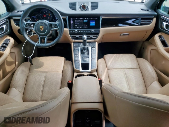 2021 Porsche Macan with VIN WP1AA2A59MLB12029, listed as a Copart auction lot 57283285 with 20,078 mi miles and Salvage title. Bid and sale history available at DreamBid. Image 8.