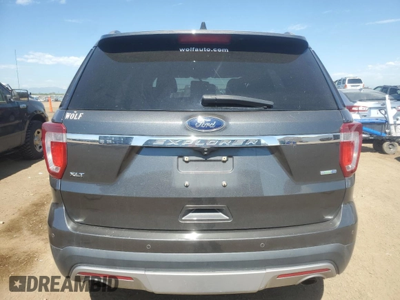 2017 Ford Explorer XLT z VIN 1FM5K8DH1HGC75809, wystawiony jako Copart lot #59673915 z przebiegiem 148 154 mil mil oraz Szkoda całkowita • Salvage title. Historia ofert i sprzedaży dostępna na DreamBid. Obrazek 6.