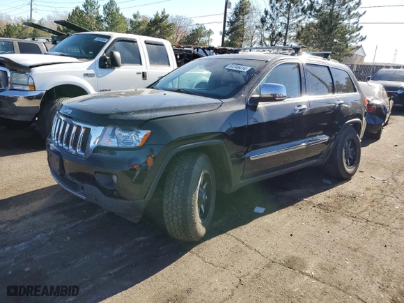 2013 Jeep Grand Cherokee Limited with VIN 1C4RJFBT9DC660833, listed as a Copart auction lot 87082104 with 155,616 mi miles and Salvage Title. Bid and sale history available at carsss.com. Image 1.