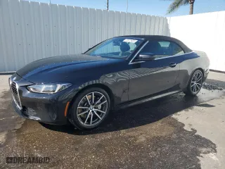 2025 BMW 4 Series 430i with VIN WBA33DB01SCT24596, listed as a Copart auction lot 49396245 with 11,199 mi miles and Clean Title. Bid and sale history available at carsss.com. Image 1.