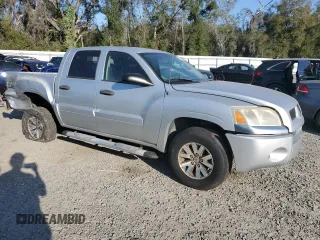 2008 Mitsubishi Raider LS with VIN 1Z7HT28KX8S620452, listed as a Copart auction lot 45400215 with 179,735 mi miles and Salvage Title. Bid and sale history available at carsss.com. Image 4.