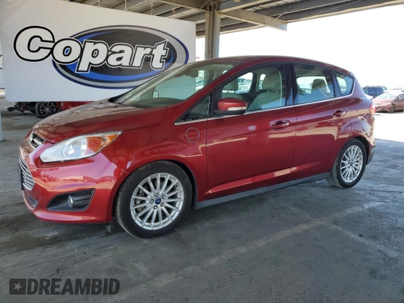 2013 Ford C-Max SEL with VIN 1FADP5CU2DL542106, listed as a Copart auction lot 55529935 with 175,554 mi miles and Salvage Title. Bid and sale history available at DreamBid. Image 1.