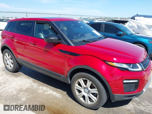 2017 Land Rover Range Rover Evoque SE with VIN SALVP2BG8HH188778, listed as a IAAI auction lot 42241109 with 52,425 mi miles and . Bid and sale history available at DreamBid. Image 1.