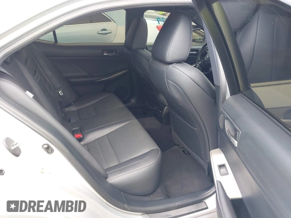 2016 Lexus IS 350 with VIN JTHBE1D20G5027481, listed as a IAAI auction lot 42185439 with 73,892 mi miles and . Bid and sale history available at DreamBid. Image 8.