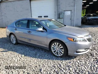 2014 Acura RLX Technology with VIN JH4KC1F58EC001023, listed as a Copart auction lot 62831665 with 226,484 mi miles and Salvage title. Bid and sale history available at DreamBid. Image 4.