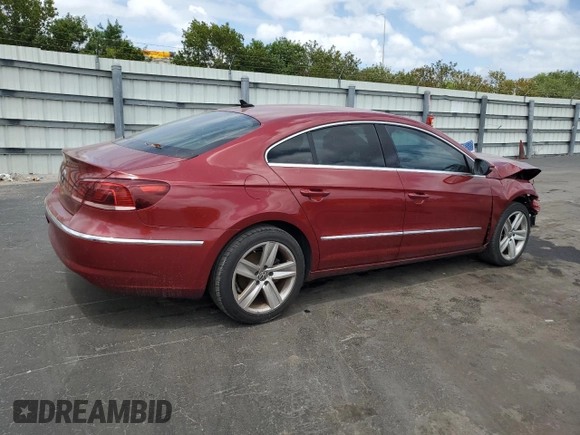 2014 Volkswagen CC Sport with VIN WVWBP7ANXEE506260, listed as a Copart auction lot 54690045 with 154,331 mi miles and Salvage Title. Bid and sale history available at carsss.com. Image 3.