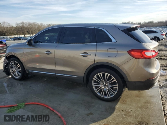 2016 Lincoln MKX Reserve z VIN 2LMPJ6LR7GBL74185, wystawiony jako Copart lot #87799275 z przebiegiem 89 977 mil mil oraz Szkoda całkowita • Salvage title. Historia ofert i sprzedaży dostępna na DreamBid. Obrazek 2.