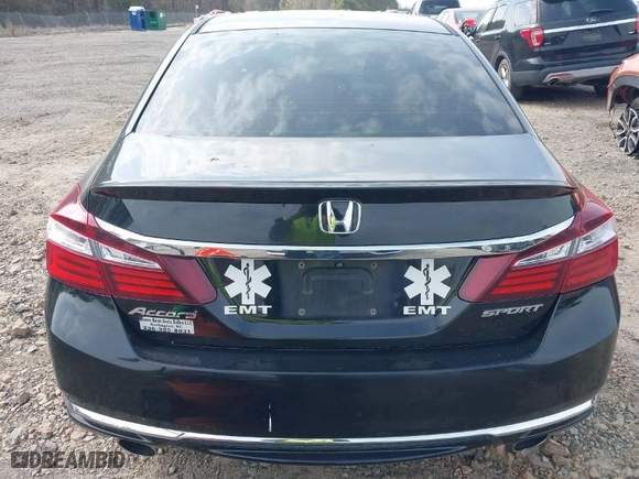 2016 Honda Accord Sedan Sport with VIN 1HGCR2F54GA209555, listed as a IAAI auction lot 41863092 with 219,154 mi miles. Bid and sale history available at carsss.com. Image 17.