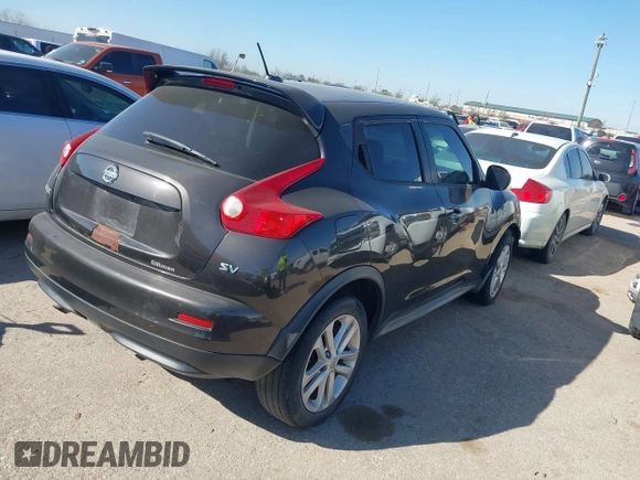 2011 Nissan Juke SL with VIN JN8AF5MRXBT006872, listed as a IAAI auction lot 41736562 with 202,126 mi miles. Bid and sale history available at carsss.com. Image 4.