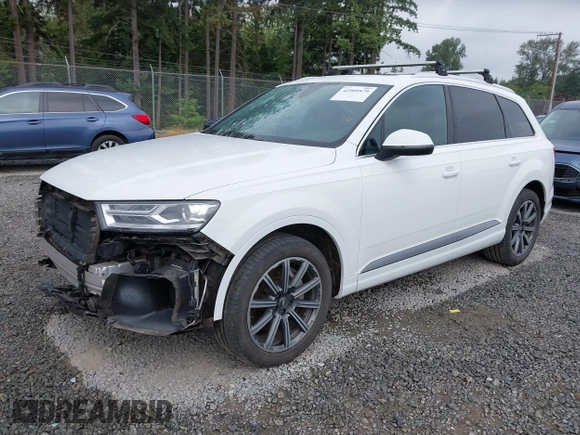 2017 Audi Q7 Premium Plus with VIN WA1LAAF78HD011055, listed as a IAAI auction lot 42509579 with 115,815 mi miles and . Bid and sale history available at DreamBid. Image 2.