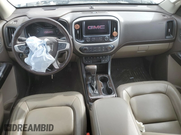 2019 GMC Canyon 4WD SLT with VIN 1GTG6DEN0K1324586, listed as a Copart auction lot 51541505 with 29,576 mi miles and Salvage title. Bid and sale history available at DreamBid. Image 8.