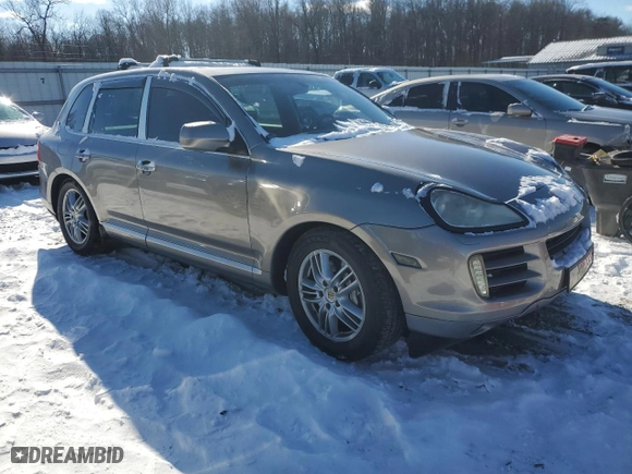 2008 Porsche Cayenne S with VIN WP1AB29PX8LA35423, listed as a Copart auction lot 41401955 with 141,970 mi miles and Clean Title. Bid and sale history available at carsss.com. Image 4.