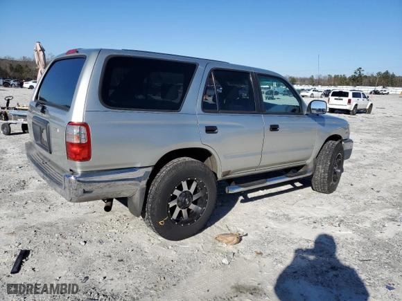 2000 Toyota 4Runner with VIN JT3GM84R9Y0060238, listed as a Copart auction lot 87455014 with 317,260 mi miles and Salvage Title. Bid and sale history available at carsss.com. Image 3.