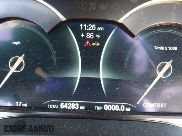 2019 BMW X3 sDrive30i with VIN 5UXTR7C55KLR52298, listed as a IAAI auction lot 41799505 with 64,283 mi miles and . Bid and sale history available at DreamBid. Image 7.