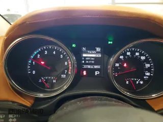 2012 Jeep Grand Cherokee Overland with VIN 1C4RJECT5CC277561, listed as a Copart auction lot 46573825 with 157,788 mi miles and Salvage Title. Bid and sale history available at carsss.com. Image 9.