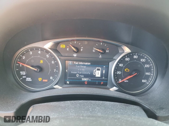 2023 GMC Terrain SLE with VIN 3GKALTEG2PL150566, listed as a Copart auction lot 48999765 with 50,907 mi miles and Salvage title. Bid and sale history available at DreamBid. Image 9.