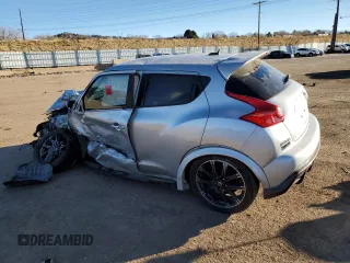 2014 Nissan Juke NISMO RS with VIN JN8DF5MV4ET150707, listed as a Copart auction lot 82986974 with Not Provided miles and Salvage Title. Bid and sale history available at carsss.com. Image 2.