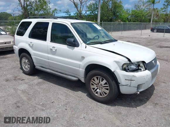 2006 Mercury Mariner Luxury with VIN 4M2YU56116KJ14472, listed as a IAAI auction lot 42349564 with 96,221 mi miles and . Bid and sale history available at DreamBid. Image 1.