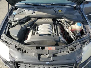 2006 Audi A8 4.2L with VIN WAUML44E56N005452, listed as a Copart auction lot 45967765 with 175,697 mi miles and Salvage title. Bid and sale history available at DreamBid. Image 11.