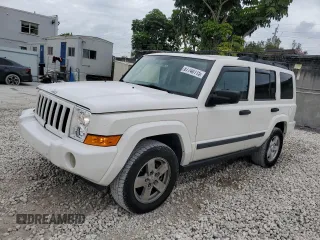 2006 Jeep Commander with VIN 1J8HH48N06C352871, listed as a Copart auction lot 87740115 with 163,703 mi miles and Salvage Title. Bid and sale history available at carsss.com. Image 1.