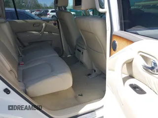 2012 Infiniti QX56 8-passenger with VIN JN8AZ2ND5C9716530, listed as a IAAI auction lot 42031101 with 153,432 mi miles and . Bid and sale history available at DreamBid. Image 8.