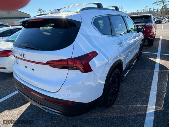 2022 Hyundai Santa Fe XRT with VIN 5NMS64AJ3NH401023, listed as a Copart auction lot 43524724 with 26,726 mi miles. Bid and sale history available at carsss.com. Image 4.