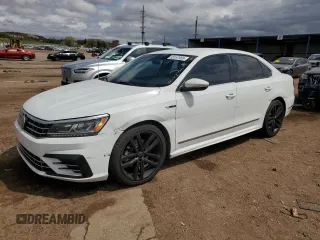 2017 Volkswagen Passat R-Line z VIN 1VWDT7A38HC052171, wystawiony jako Copart lot #55157965 z przebiegiem 82 371 mil mil oraz Szkoda całkowita • Salvage title. Historia ofert i sprzedaży dostępna na DreamBid. Obrazek 1.