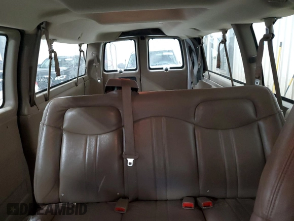 2007 Chevrolet Express Passenger z VIN 1GAHG39U571248683, wystawiony jako Copart lot #41487325 z przebiegiem 126 216 mil mil oraz Szkoda całkowita • Salvage title. Historia ofert i sprzedaży dostępna na DreamBid. Obrazek 10.