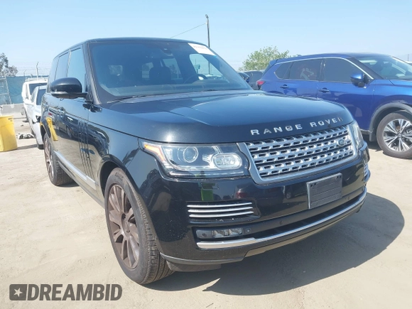 2015 Land Rover Range Rover Autobiography z VIN SALGV2TF9FA214184, wystawiony jako IAAI lot #42362831 z przebiegiem 58 666 mil mil oraz . Historia ofert i sprzedaży dostępna na DreamBid. Obrazek 1.