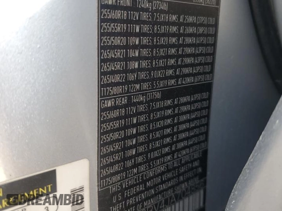 2018 Land Rover Range Rover Velar R-Dynamic SE z VIN SALYL2RV4JA704856, wystawiony jako Copart lot #60850875 z przebiegiem 105 793 mil mil oraz Szkoda całkowita • Salvage title. Historia ofert i sprzedaży dostępna na DreamBid. Obrazek 13.
