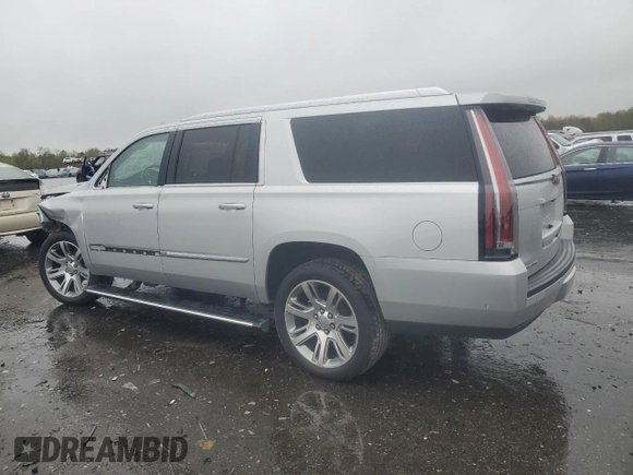 2018 Cadillac Escalade ESV Premium Luxury with VIN 1GYS4JKJ0JR191192, listed as a Copart auction lot 52391485 with 63,292 mi miles and Salvage title. Bid and sale history available at DreamBid. Image 2.