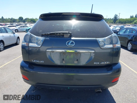 2006 Lexus RX 400h with VIN JTJHW31U062004418, listed as a IAAI auction lot 42730795 with 211,974 mi miles and . Bid and sale history available at DreamBid. Image 16.