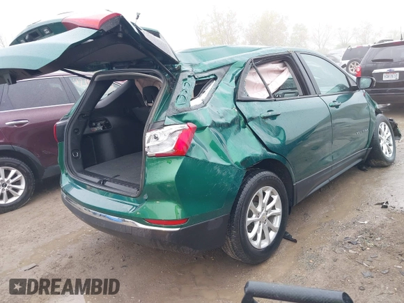 2018 Chevrolet Equinox LS with VIN 2GNAXHEV8J6247012, listed as a IAAI auction lot 42181897 with 126,071 mi miles and . Bid and sale history available at DreamBid. Image 4.