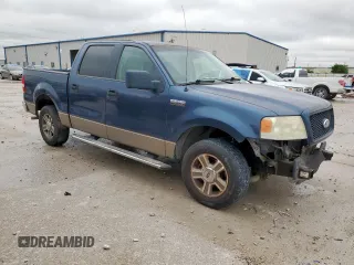2005 Ford F-150 XLT with VIN 1FTRW12W45KF16063, listed as a Copart auction lot 55158155 with 2,141,175 mi miles and Clean Title. Bid and sale history available at carsss.com. Image 4.