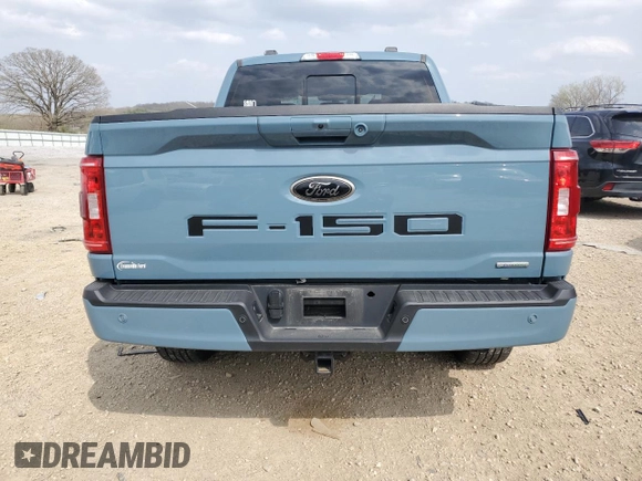 2023 Ford F-150 XL with VIN 1FTEW1EP8PKD17779, listed as a Copart auction lot 54663675 with 47,930 mi miles and Clean Title. Bid and sale history available at carsss.com. Image 6.