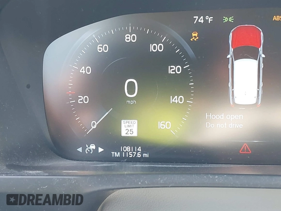 2017 Volvo XC90 with VIN YV4A22PK5H1142882, listed as a IAAI auction lot 42019322 with 108,114 mi miles and . Bid and sale history available at DreamBid. Image 15.