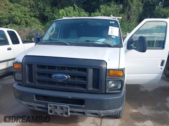 2011 Ford Econoline Cargo Commercial with VIN 1FTNE1EW1BDA52968, listed as a IAAI auction lot 42591275 with 359,304 mi miles and . Bid and sale history available at DreamBid. Image 6.