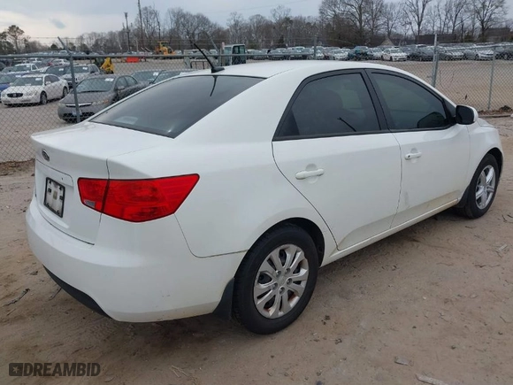 2012 Kia Forte LX with VIN KNAFT4A23C5581443, listed as a IAAI auction lot 41697825 with 115,184 mi miles. Bid and sale history available at carsss.com. Image 4.