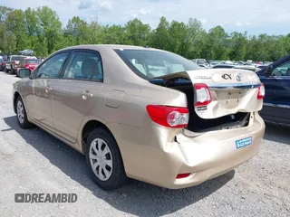 2011 Toyota Corolla L with VIN 2T1BU4EEXBC574462, listed as a IAAI auction lot 42201077 with 222,929 mi miles and . Bid and sale history available at DreamBid. Image 6.