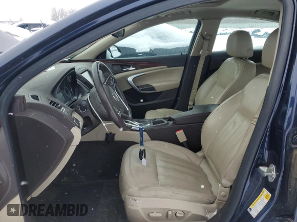 2016 Buick Regal Premium II with VIN 2G4GS5GXXG9128962, listed as a Copart auction lot 89084635 with 91,035 mi miles and Clean title. Bid and sale history available at DreamBid. Image 7.