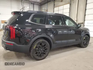 2022 Kia Telluride SX with VIN 5XYP5DHC1NG282155, listed as a Copart auction lot 53046715 with 43,921 mi miles and Salvage title. Bid and sale history available at DreamBid. Image 3.