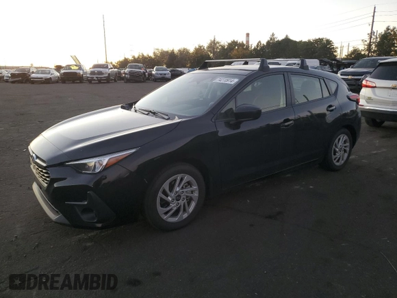 2024 Subaru Impreza with VIN JF1GUABC3R8314178, listed as a Copart auction lot 74270914 with 6,615 mi miles and Salvage Title. Bid and sale history available at carsss.com. Image 1.