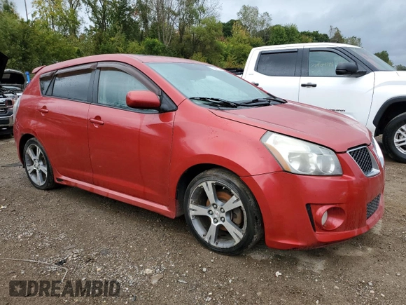 2009 Pontiac Vibe GT with VIN 5Y2SR67039Z404894, listed as a Copart auction lot 73347744 with 257,141 mi miles and Clean Title. Bid and sale history available at carsss.com. Image 4.