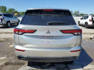 2022 Mitsubishi Outlander SE with VIN JA4J4UA89NZ078827, listed as a Copart auction lot 57402015 with 67,401 mi miles and Salvage title. Bid and sale history available at DreamBid. Image 6.