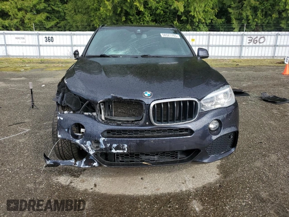 2017 BMW X5 xDrive35i with VIN 5UXKR0C55H0U50081, listed as a Copart auction lot 50521765 with 75,175 mi miles and Salvage Title. Bid and sale history available at carsss.com. Image 5.