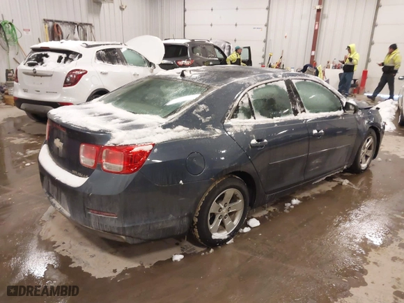 2014 Chevrolet Malibu LS with VIN 1G11B5SL5EF294141, listed as a IAAI auction lot 41586202 with 176,212 mi miles. Bid and sale history available at carsss.com. Image 4.