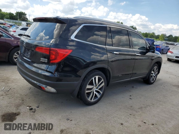 2017 Honda Pilot Touring with VIN 5FNYF6H99HB018503, listed as a Copart auction lot 63087025 with 369,312 mi miles and Clean title. Bid and sale history available at DreamBid. Image 3.