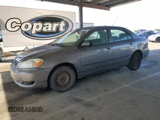 2008 Toyota Corolla CE with VIN 1NXBR32E48Z000141, listed as a Copart auction lot 54988675 with 209,158 mi miles and Clean Title. Bid and sale history available at DreamBid. Image 1.
